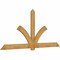 Ekena Millwork Redmond Rough Sawn Timber Gable Bracket, Western Red Cedar, 108"W x 49"H x 2"D x 6"F, 11/12 Pitch GBW108X49X0206RED00RWR - alternate 3